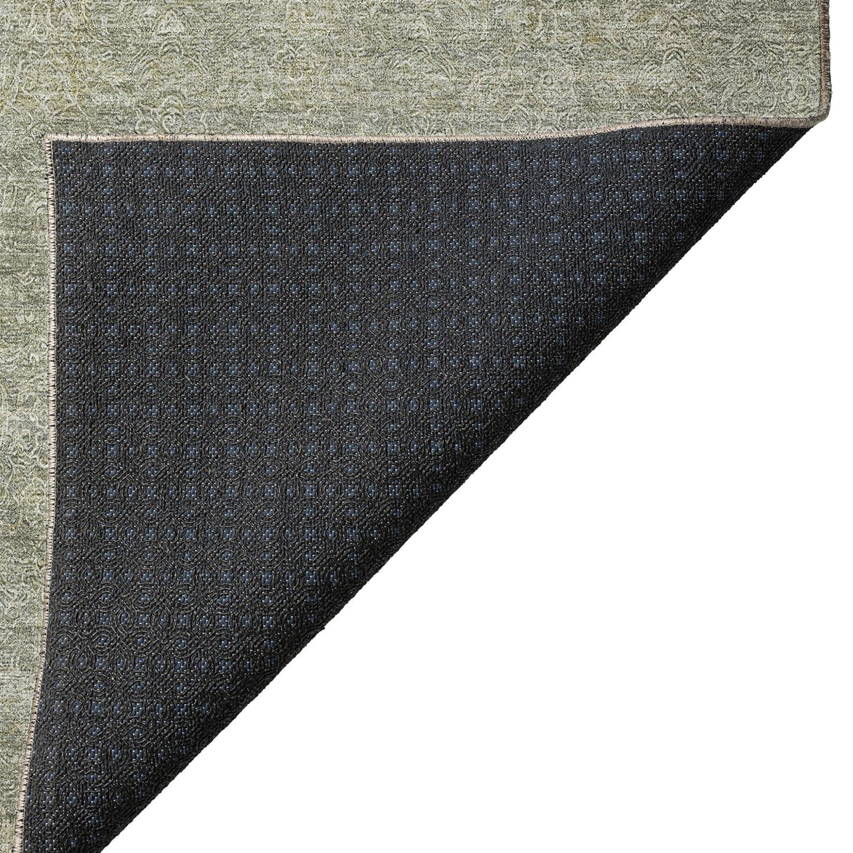 Dalyn Burano BU1 Sage Rug backing detail