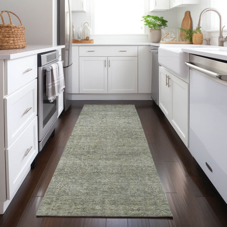 Dalyn Burano BU1 Sage Rug shown in a room
