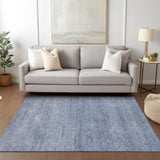 Dalyn Burano BU1 Sky Rug shown in a room
