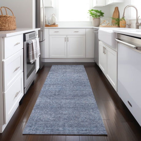 Dalyn Burano BU1 Sky Rug shown in a room