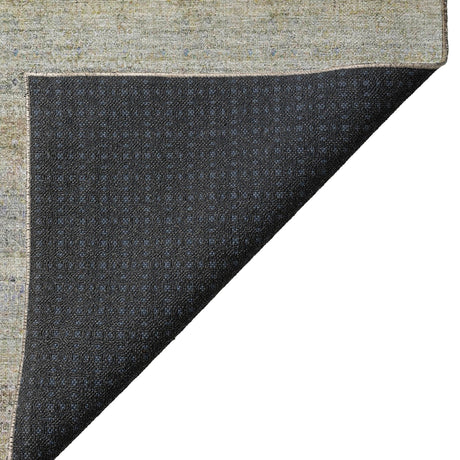 Dalyn Burano BU11 Seafoam Rug backing detail