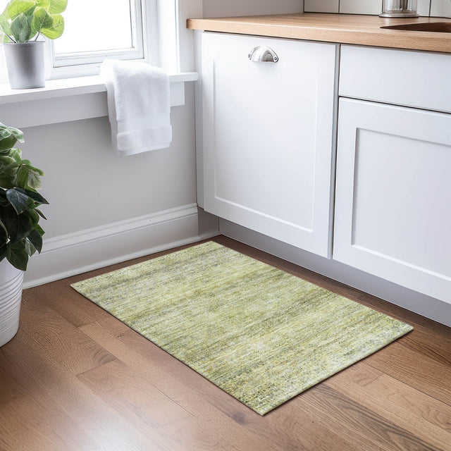 Dalyn Burano BU12 Aloe Rug shown in a room