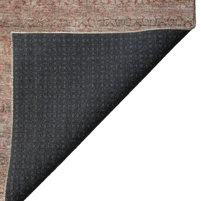 Dalyn Burano BU12 Coral Rug backing detail