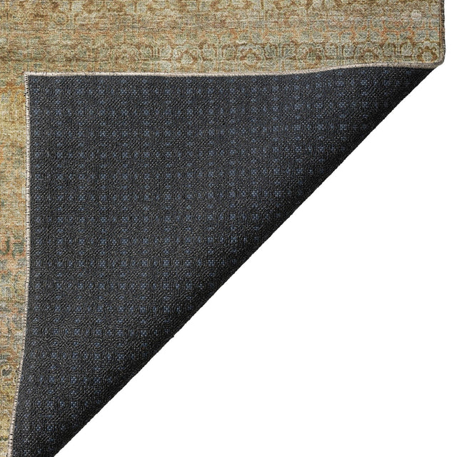 Dalyn Burano BU12 Wheat Rug backing detail