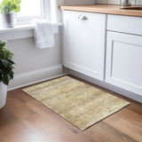 Dalyn Burano BU12 Wheat Rug shown in a room