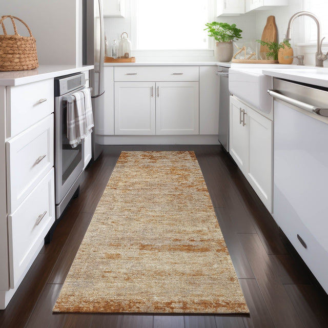 Dalyn Burano BU2 Copper Rug shown in a room