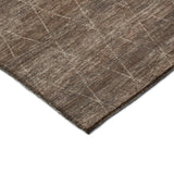 Dalyn Burano BU3 Coffee Rug corner detail