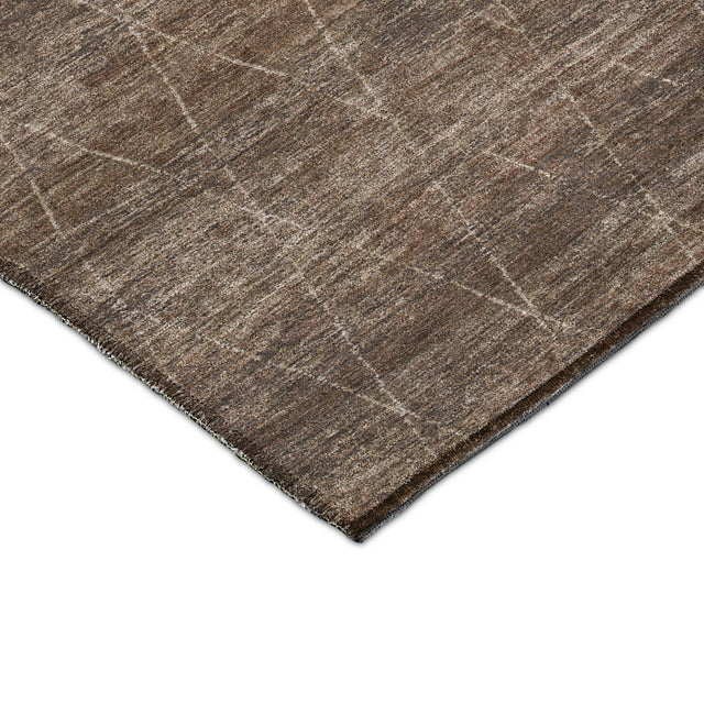 Dalyn Burano BU3 Coffee Rug corner detail