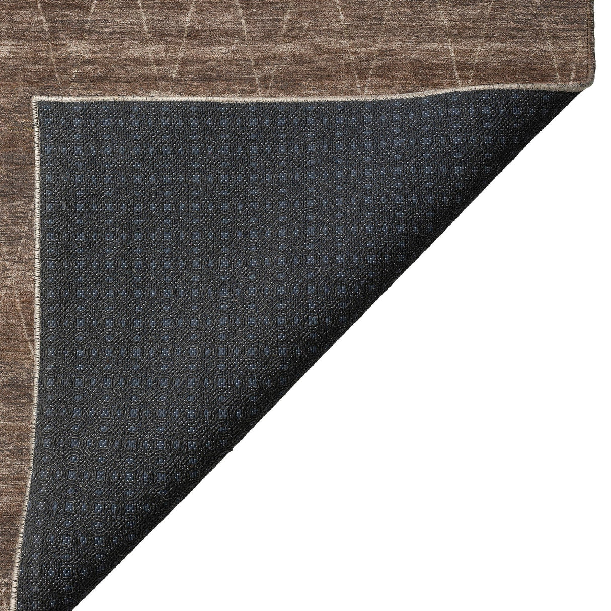 Dalyn Burano BU3 Coffee Rug backing detail