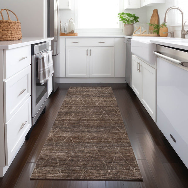 Dalyn Burano BU3 Coffee Rug shown in a room