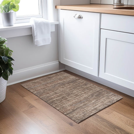 Dalyn Burano BU3 Coffee Rug shown in a room