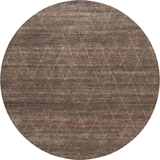 Dalyn Burano BU3 Coffee Rug round rug