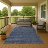 Dalyn Burano BU3 Navy Rug outdoor lifestyle image