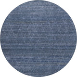 Dalyn Burano BU3 Navy Rug round rug