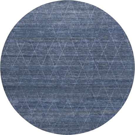 Dalyn Burano BU3 Navy Rug round rug