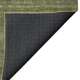 Dalyn Burano BU3 Olive Rug backing detail