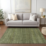 Dalyn Burano BU3 Olive Rug shown in a room
