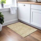Dalyn Burano BU3 Wheat Rug shown in a room