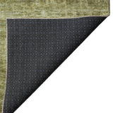 Dalyn Burano BU4 Olive Rug backing detail