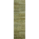 Dalyn Burano BU4 Olive Rug runner rug