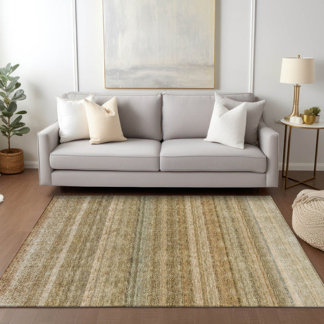 Dalyn Burano BU5 Copper Rug shown in a room