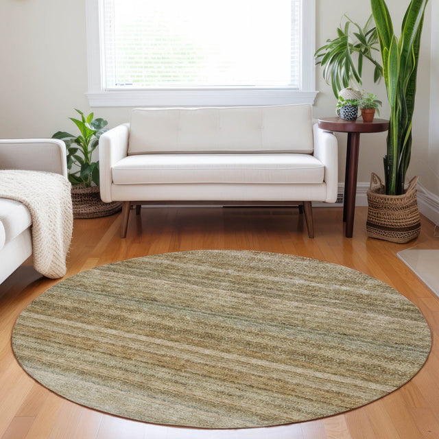 Dalyn Burano BU5 Copper Rug shown in a room
