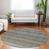 Dalyn Burano BU5 Taupe Rug shown in a room