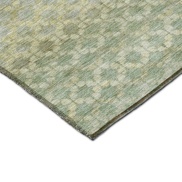 Dalyn Burano BU6 Aloe Rug corner detail