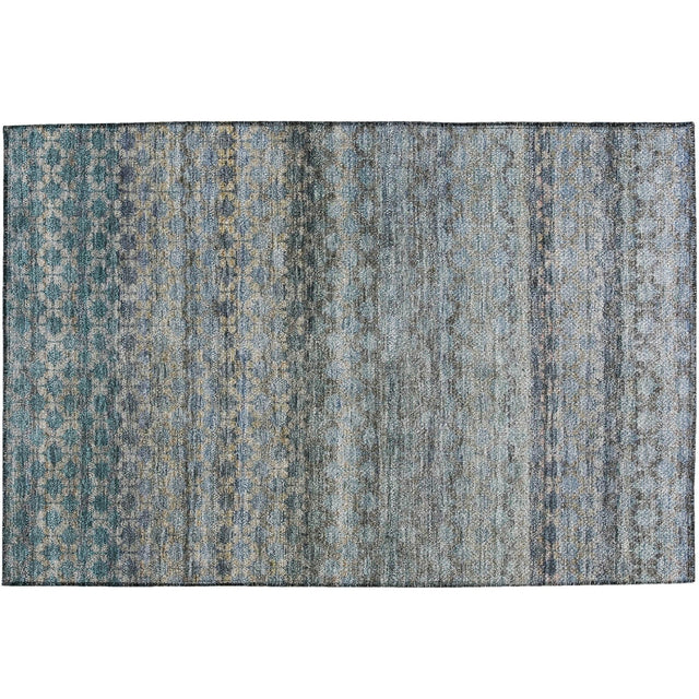 Dalyn Burano BU6 Blue Rug rectangular rug