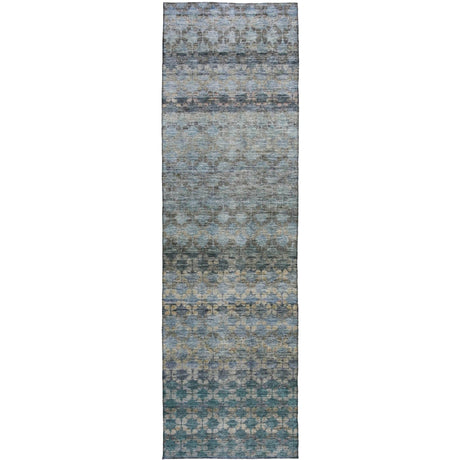 Dalyn Burano BU6 Blue Rug runner rug