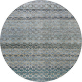 Dalyn Burano BU6 Blue Rug round rug