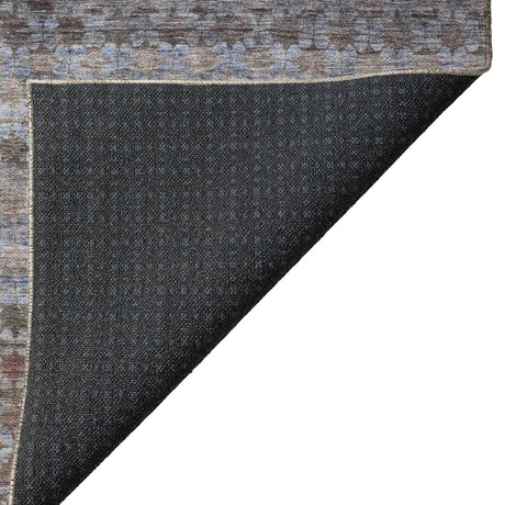 Dalyn Burano BU6 Brown Rug backing detail