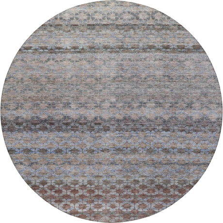 Dalyn Burano BU6 Brown Rug round rug