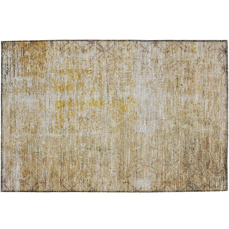 Dalyn Burano BU7 Gold Rug rectangular rug