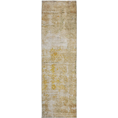 Dalyn Burano BU7 Gold Rug runner rug