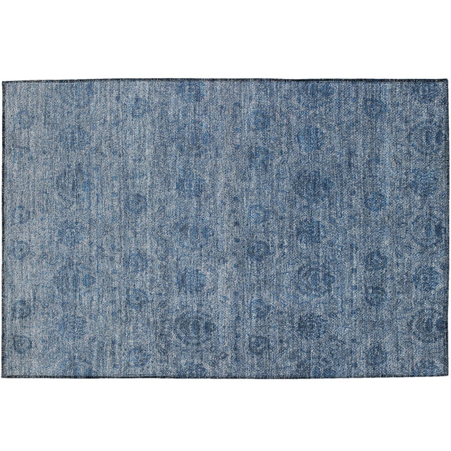 Dalyn Burano BU8 Blue Rug rectangular rug
