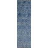 Dalyn Burano BU8 Blue Rug runner rug