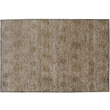 Dalyn Burano BU8 Brown Rug rectangular rug