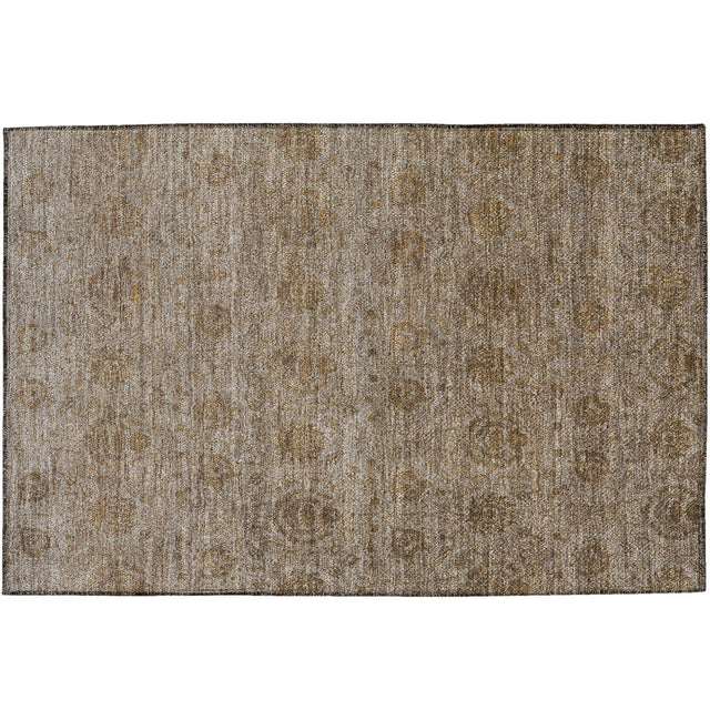 Dalyn Burano BU8 Brown Rug rectangular rug