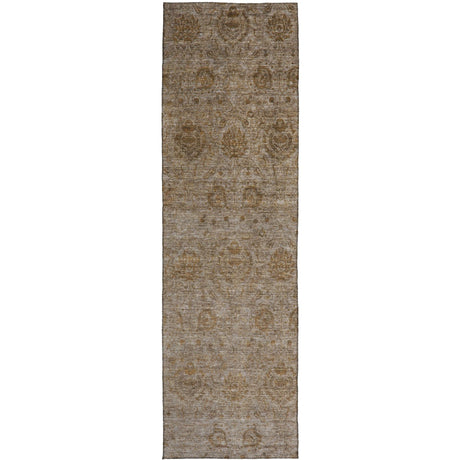 Dalyn Burano BU8 Brown Rug runner rug