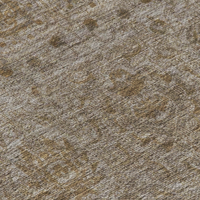 Dalyn Burano BU8 Brown Rug color swatch
