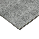 Dalyn Burano BU8 Gray Rug corner detail