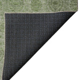 Dalyn Burano BU8 Olive Rug backing detail