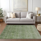 Dalyn Burano BU8 Olive Rug shown in a room