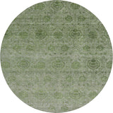 Dalyn Burano BU8 Olive Rug round rug