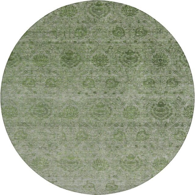Dalyn Burano BU8 Olive Rug round rug