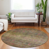 Dalyn Burano BU9 Cactus Rug shown in a room