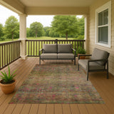 Dalyn Burano BU9 Cactus Rug outdoor lifestyle image