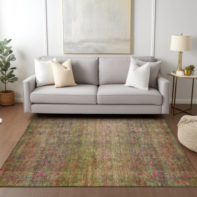 Dalyn Burano BU9 Cactus Rug shown in a room