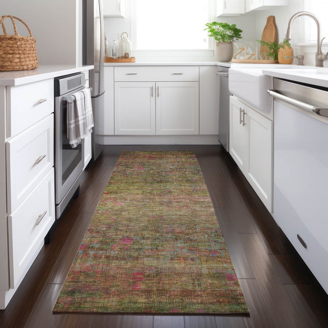 Dalyn Burano BU9 Cactus Rug shown in a room